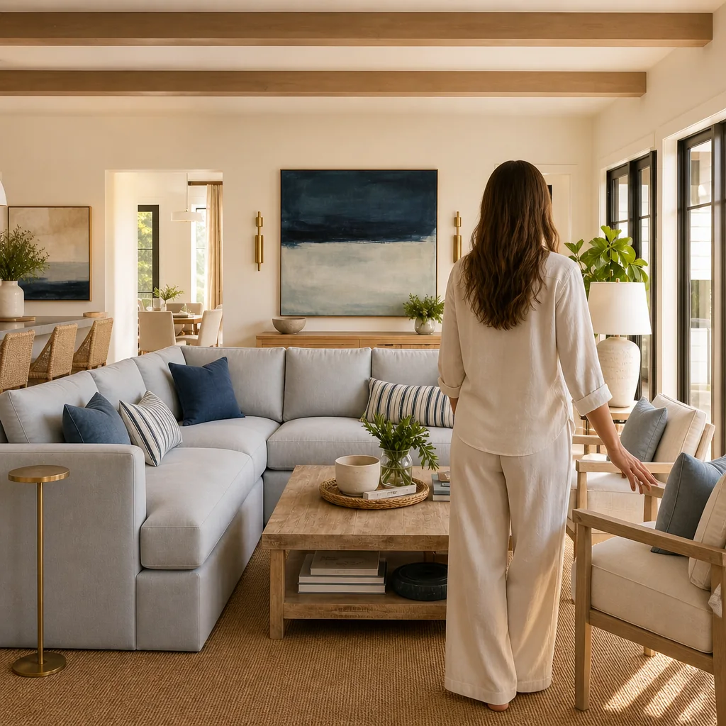 Coastal is a light plan wearing linen. This kit is the plan. (render)