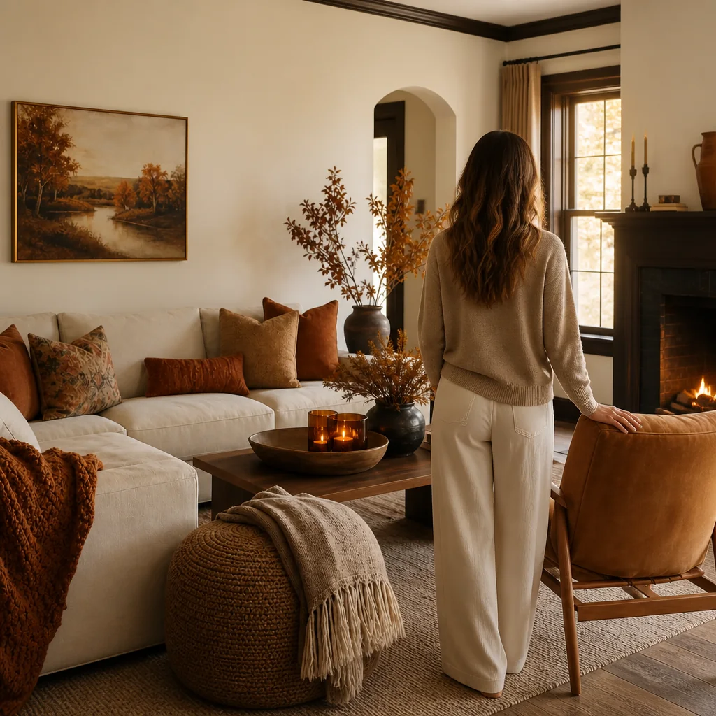 Fall isn't a shopping category. It's six correct objects and warmer light. (render)
