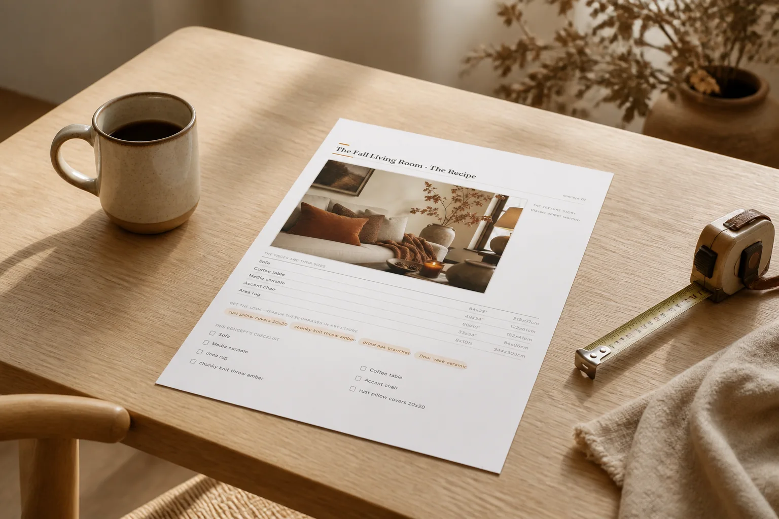Read the recipe: the product in use (render)