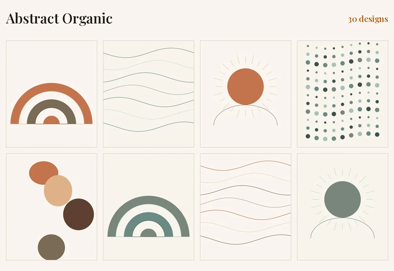 Collection board: Abstract Organic