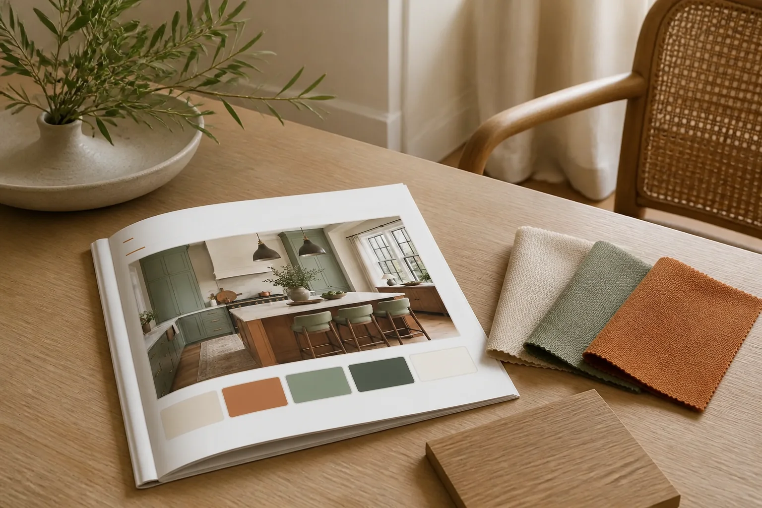 Nail the colors: the product in use (render)