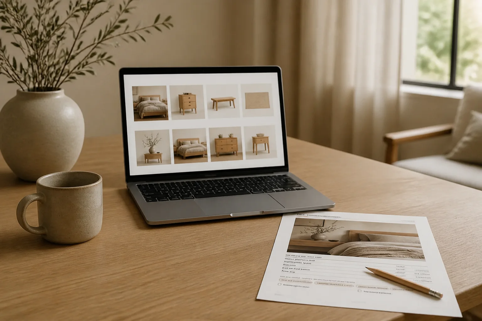 Search with the exact phrases: the product in use (render)