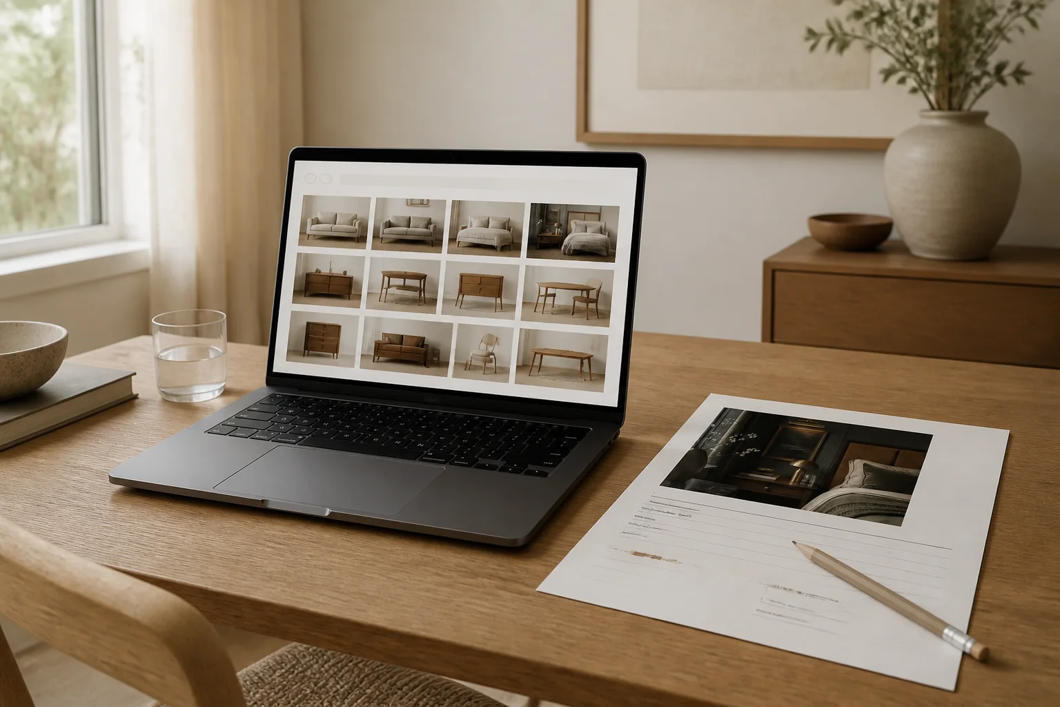 Search with the exact phrases: the product in use (render)